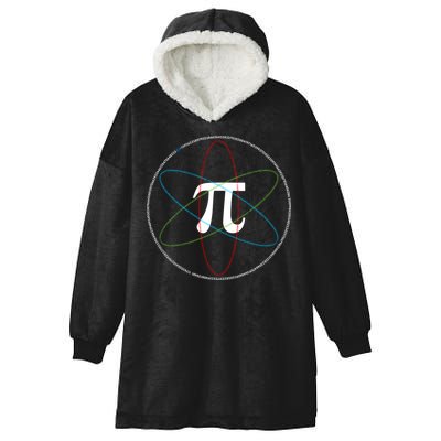3.14 National Pi Day Numbers Science Symbol Hooded Wearable Blanket