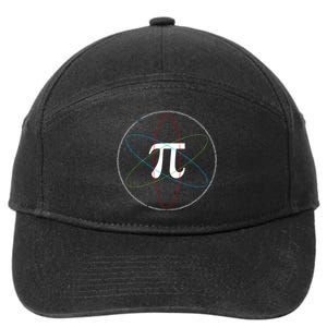 3.14 National Pi Day Numbers Science Symbol 7-Panel Snapback Hat