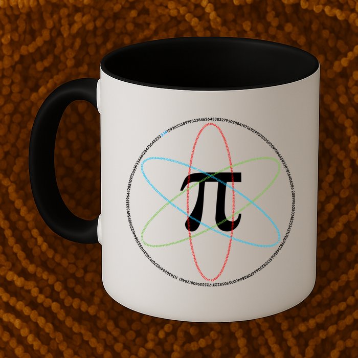 3.14 National Pi Day Numbers Science Symbol Mug