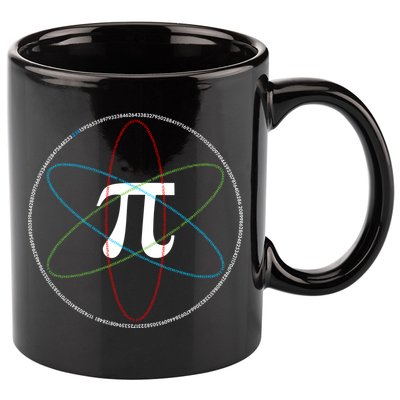 3.14 National Pi Day Numbers Science Symbol 11oz C Handle Ceramic Mug