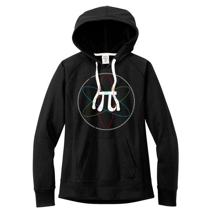 3.14 National Pi Day Numbers Science Symbol Women's Fleece Hoodie