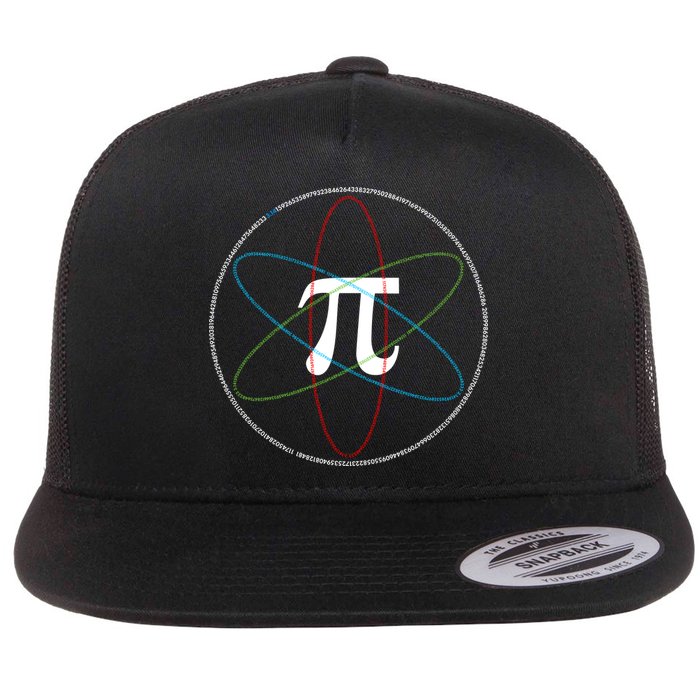 3.14 National Pi Day Numbers Science Symbol Flatbill Hat