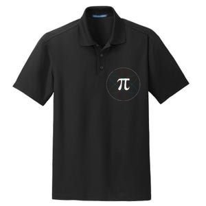 3.14 National Pi Day Numbers Science Symbol Dry Zone Grid Polo