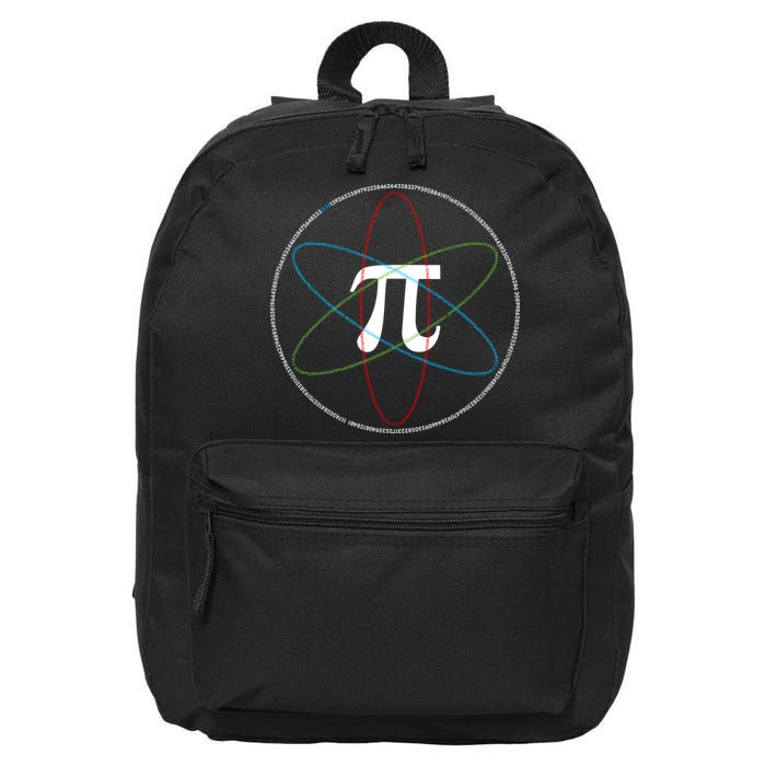 3.14 National Pi Day Numbers Science Symbol 16 in Basic Backpack