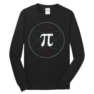 3.14 National Pi Day Numbers Science Symbol Tall Long Sleeve T-Shirt