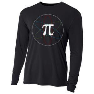 3.14 National Pi Day Numbers Science Symbol Cooling Performance Long Sleeve Crew