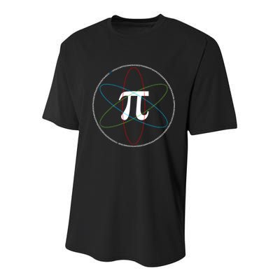 3.14 National Pi Day Numbers Science Symbol Youth Performance Sprint T-Shirt