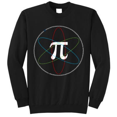 3.14 National Pi Day Numbers Science Symbol Tall Sweatshirt