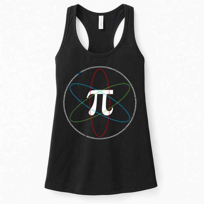 3.14 National Pi Day Numbers Science Symbol Womens Tank Top
