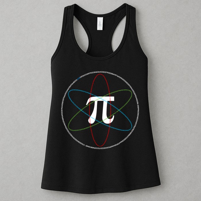 3.14 National Pi Day Numbers Science Symbol Womens Tank Top