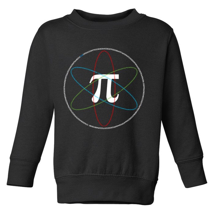 3.14 National Pi Day Numbers Science Symbol Toddler Sweatshirt