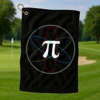 3.14 National Pi Day Numbers Science Symbol Golf Towel