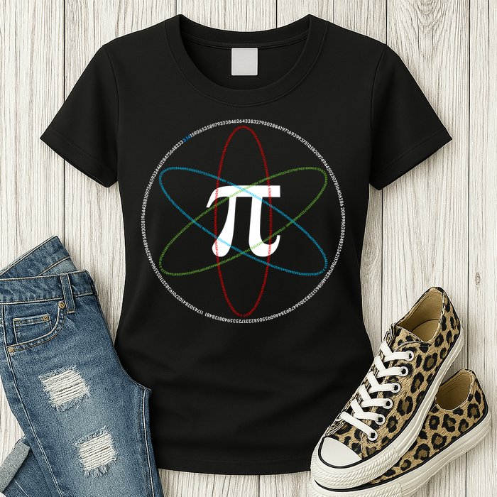 3.14 National Pi Day Numbers Science Symbol Womens T-Shirt