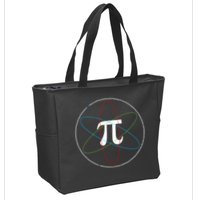 3.14 National Pi Day Numbers Science Symbol Zip Tote Bag