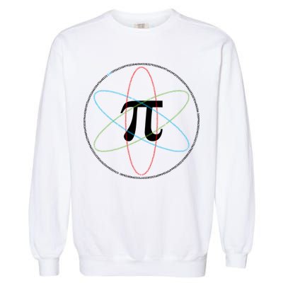3.14 National Pi Day Numbers Science Symbol Garment-Dyed Sweatshirt