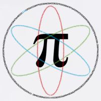 3.14 National Pi Day Numbers Science Symbol Garment-Dyed Sweatshirt