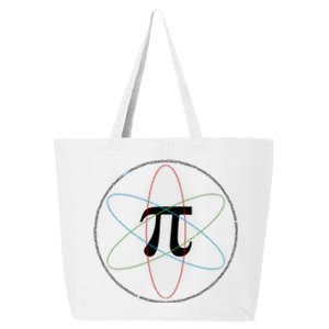 3.14 National Pi Day Numbers Science Symbol 25L Jumbo Tote