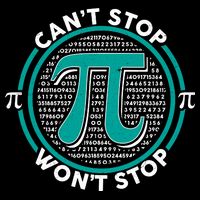 3.14 Pi Day Can't Stop Pi Won't Stop Impact Tech Backpack