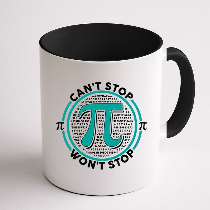 3.14 Pi Day Can't Stop Pi Won't Stop Coffee Mug
