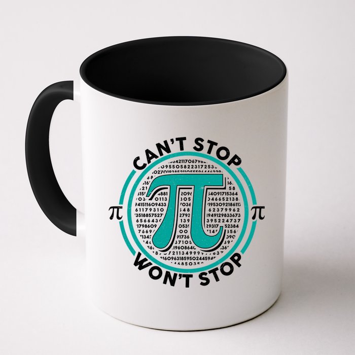 3.14 Pi Day Can't Stop Pi Won't Stop Coffee Mug