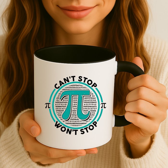 3.14 Pi Day Can't Stop Pi Won't Stop Coffee Mug