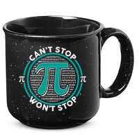 3.14 Pi Day Can't Stop Pi Won't Stop 15oz Campfire Ceramic Mug