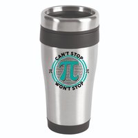 3.14 Pi Day Can't Stop Pi Won't Stop 16oz Travel Tumbler