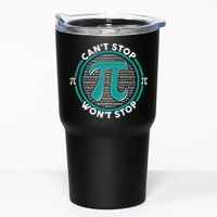 3.14 Pi Day Can't Stop Pi Won't Stop Tumbler