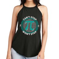 3.14 Pi Day Can't Stop Pi Won't Stop Women's Perfect Tri Rocker Tank