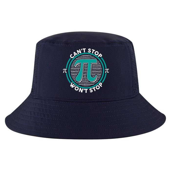 3.14 Pi Day Can't Stop Pi Won't Stop Cool Comfort Performance Bucket Hat
