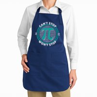 3.14 Pi Day Can't Stop Pi Won't Stop Apron