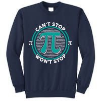 3.14 Pi Day Can't Stop Pi Won't Stop Sweatshirt