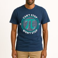 3.14 Pi Day Can't Stop Pi Won't Stop Tall T-Shirt