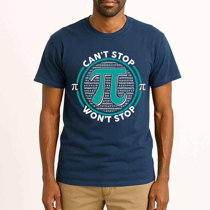 3.14 Pi Day Can't Stop Pi Won't Stop Tall T-Shirt