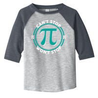 3.14 Pi Day Can't Stop Pi Won't Stop Toddler Fine Jersey T-Shirt