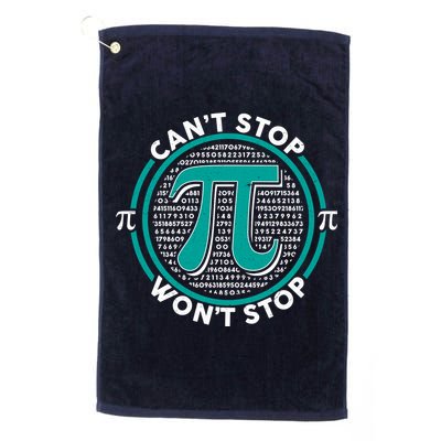 3.14 Pi Day Can't Stop Pi Won't Stop Golf Towel