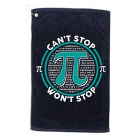 3.14 Pi Day Can't Stop Pi Won't Stop Golf Towel