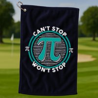 3.14 Pi Day Can't Stop Pi Won't Stop Golf Towel