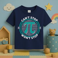 3.14 Pi Day Can't Stop Pi Won't Stop Toddler T-Shirt
