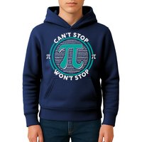 3.14 Pi Day Can't Stop Pi Won't Stop Kids Hoodie