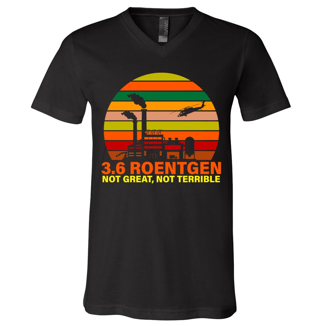 3.6 Roentgen Not Great, Not Terrible V-Neck T-Shirt
