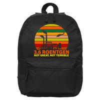 3.6 Roentgen Not Great, Not Terrible 16 in Basic Backpack