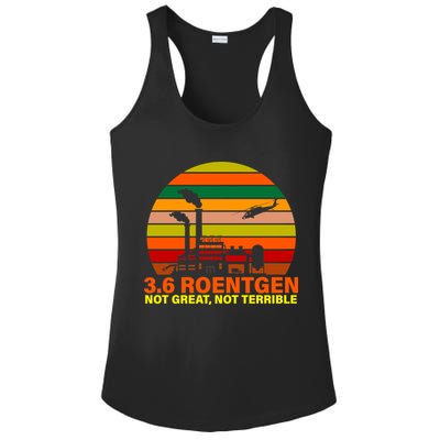 3.6 Roentgen Not Great, Not Terrible Ladies PosiCharge Competitor Racerback Tank