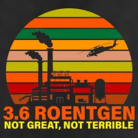 3.6 Roentgen Not Great, Not Terrible Golf Towel