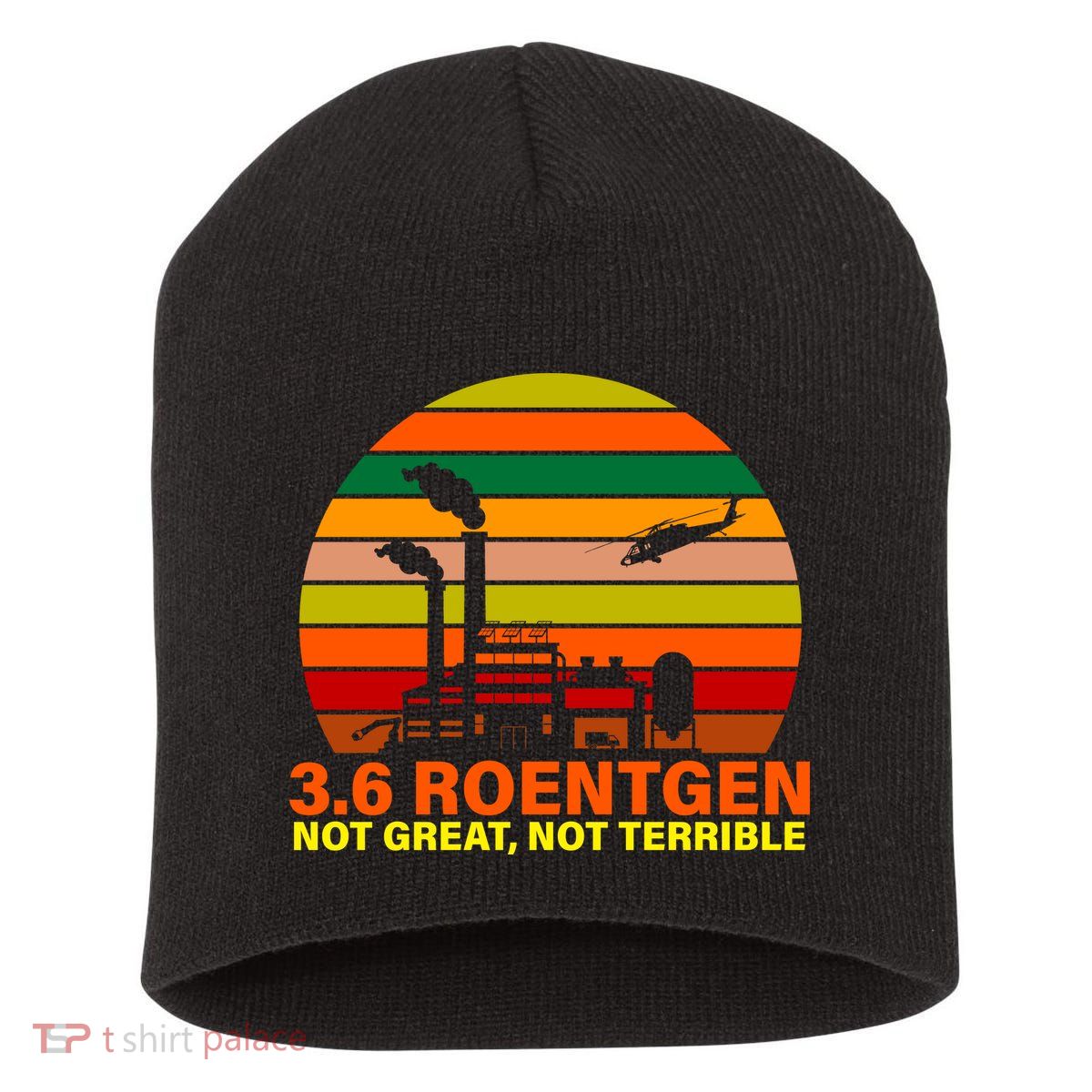 3.6 Roentgen Not Great, Not Terrible Short Acrylic Beanie