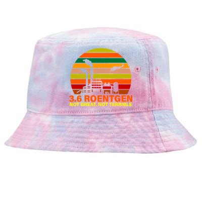 3.6 Roentgen Not Great, Not Terrible Tie-Dyed Bucket Hat