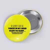 3 Out Of 4 Voices In My Head Funny Penguins  Button