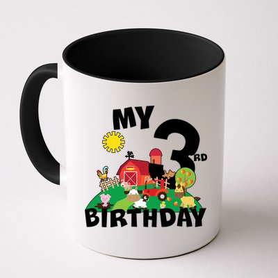 3 Year Old Farm My 3rd Birthday Mug