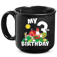 3 Year Old Farm My 3rd Birthday 15oz Campfire Ceramic Mug