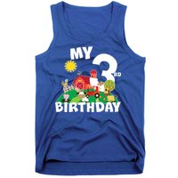 3 Year Old Farm My 3rd Birthday Tank Top